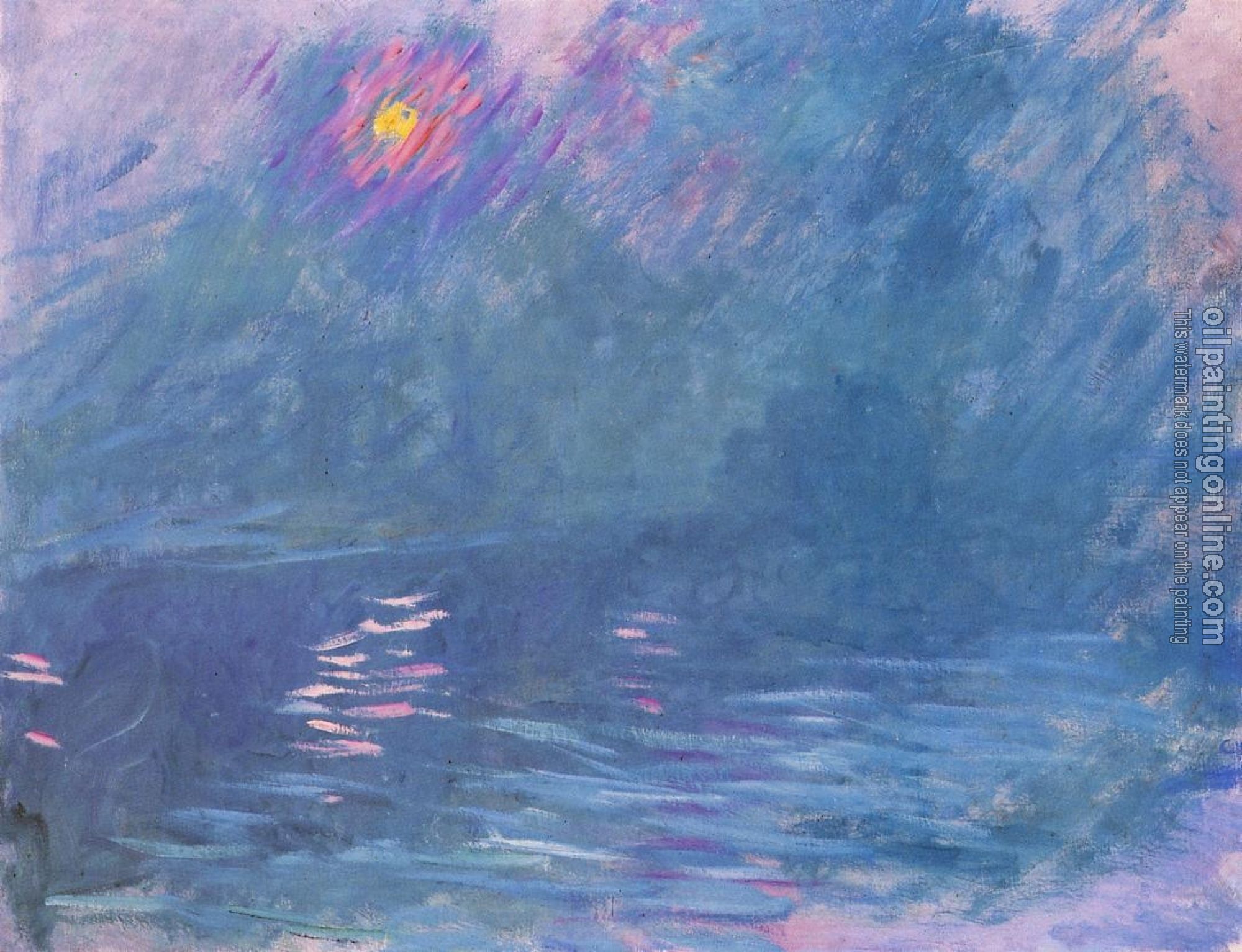 Monet, Claude Oscar - Waterloo Bridge